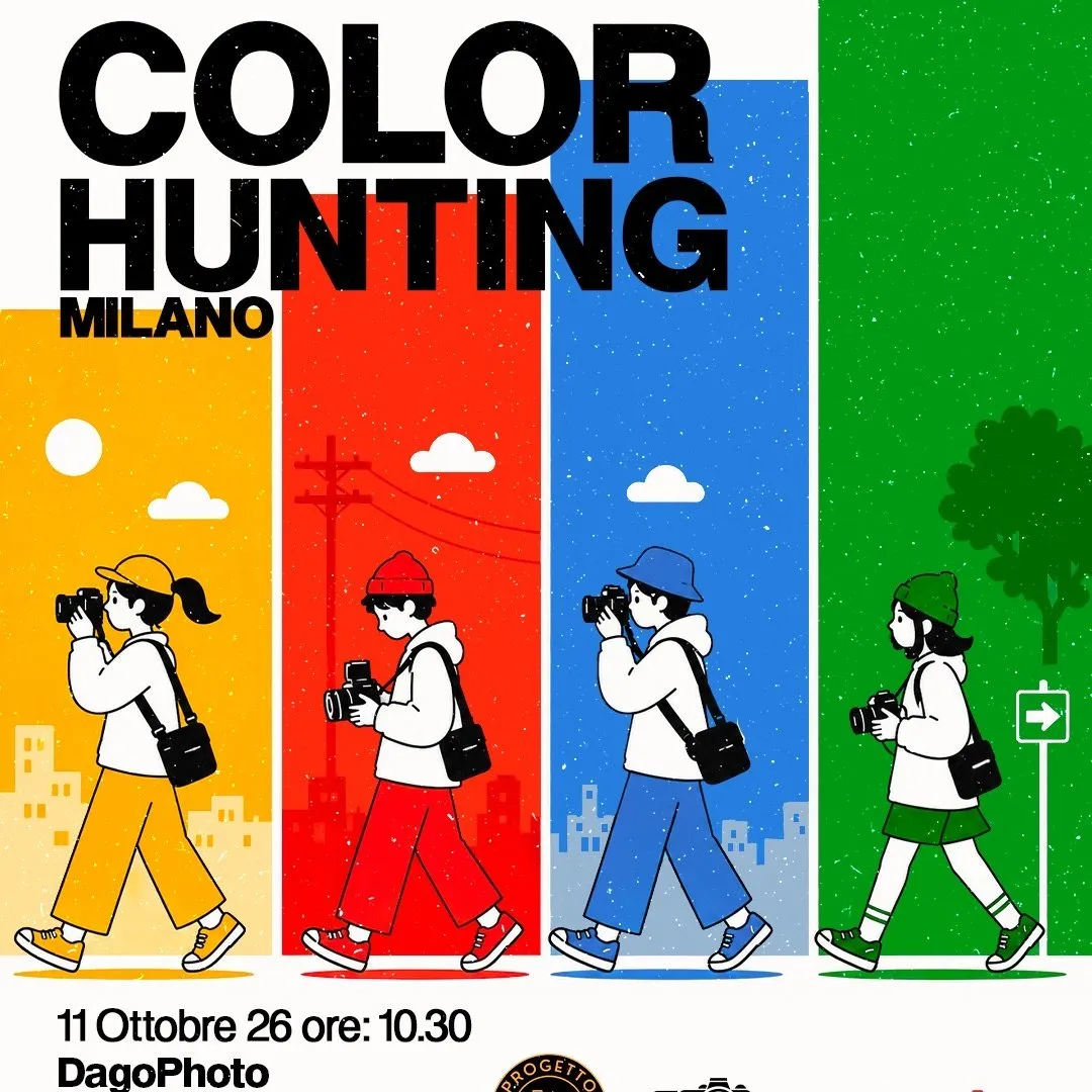 Locandina di Color Hunting Milano, 11 ottobre da DagoPhoto
