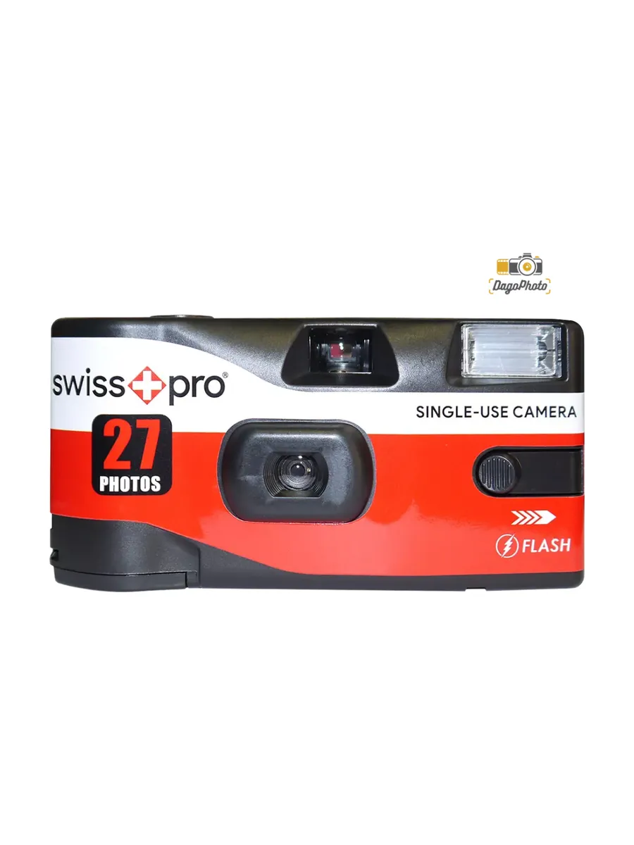 Scatola della pellicola Swiss-Pro usa e getta
